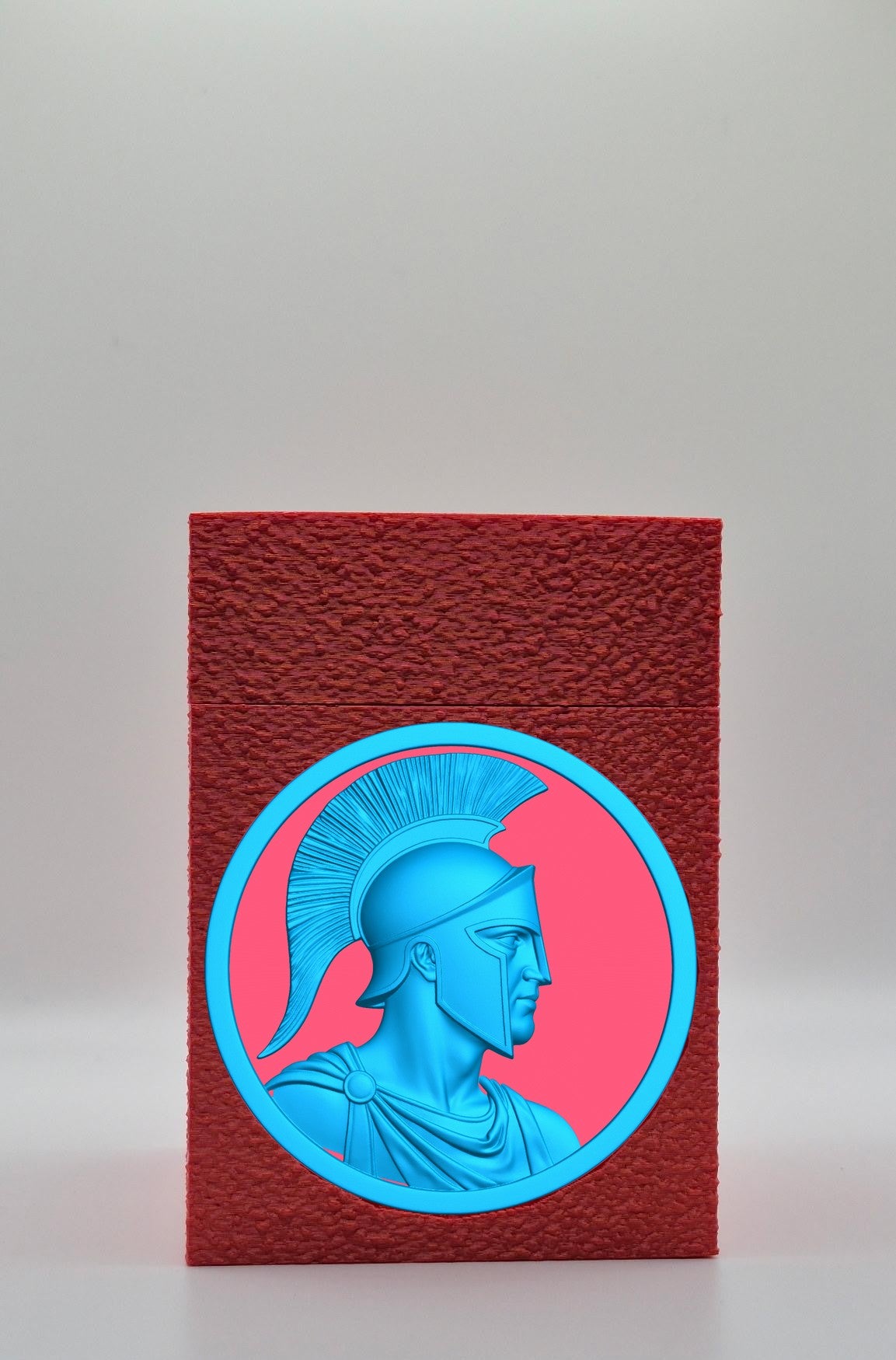 Spartan Card Box — Red