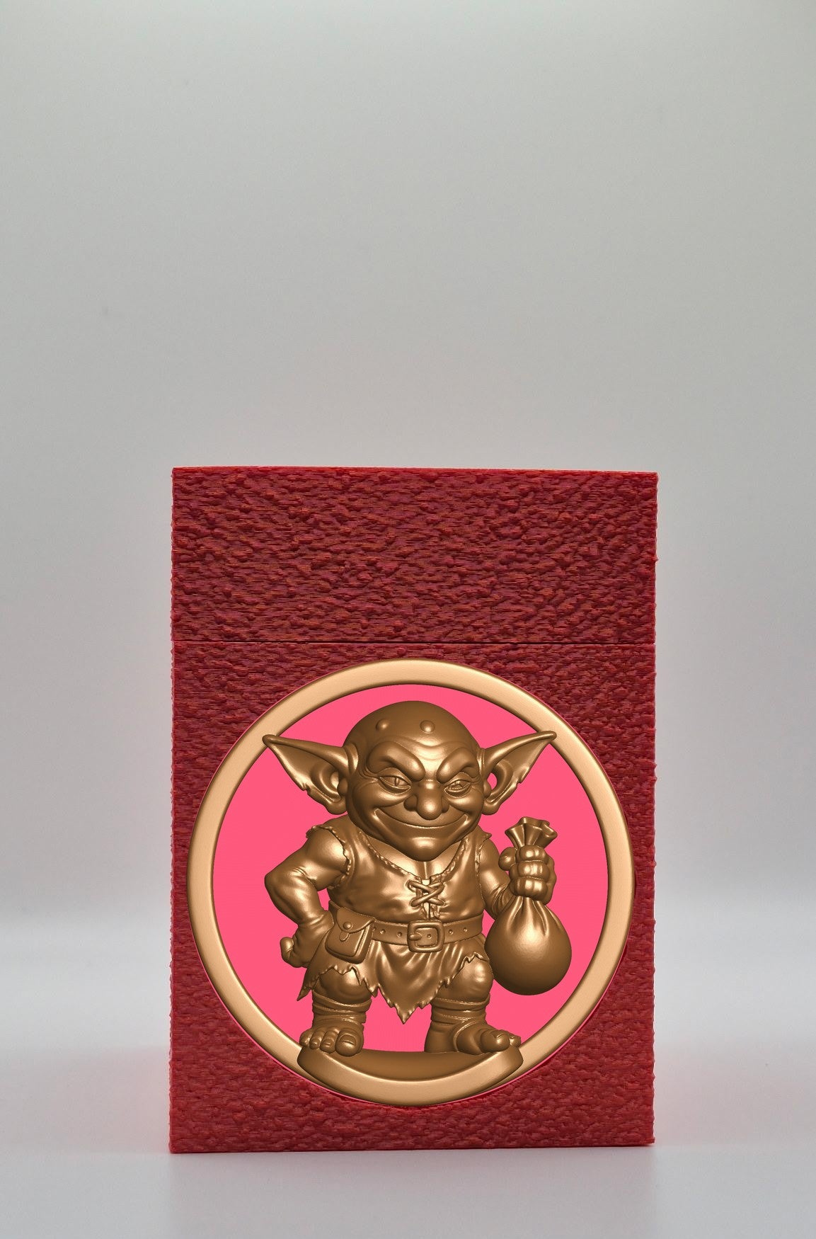 Greedy Goblin Card Box — Red