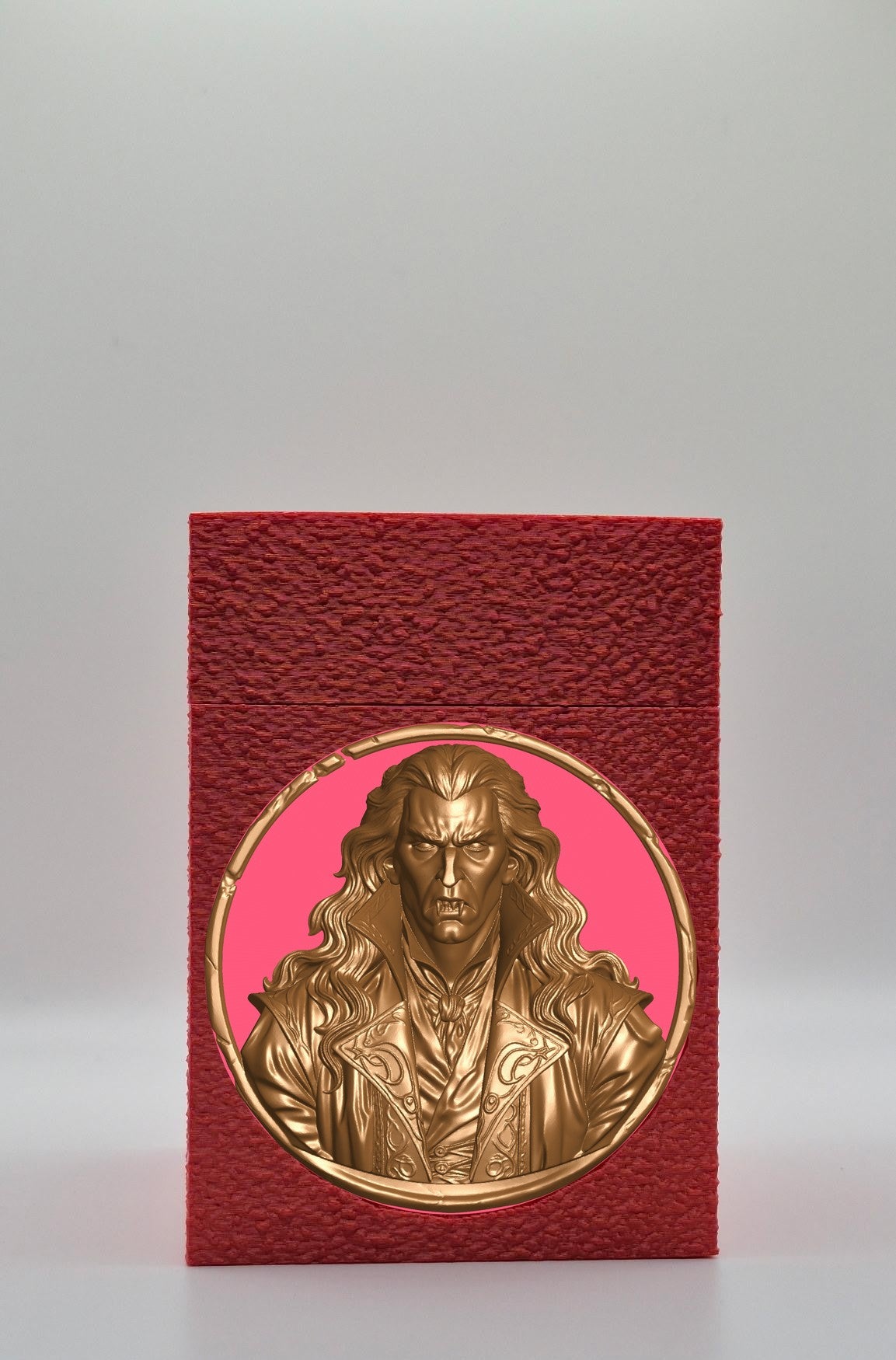 Gothic Vampire Card Box — Red