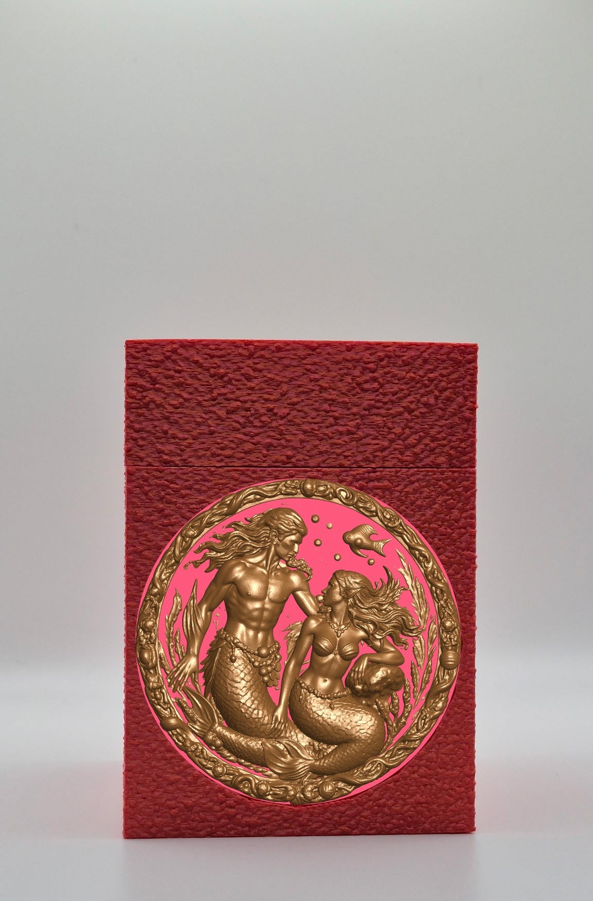 Merfolk Card Box — Red