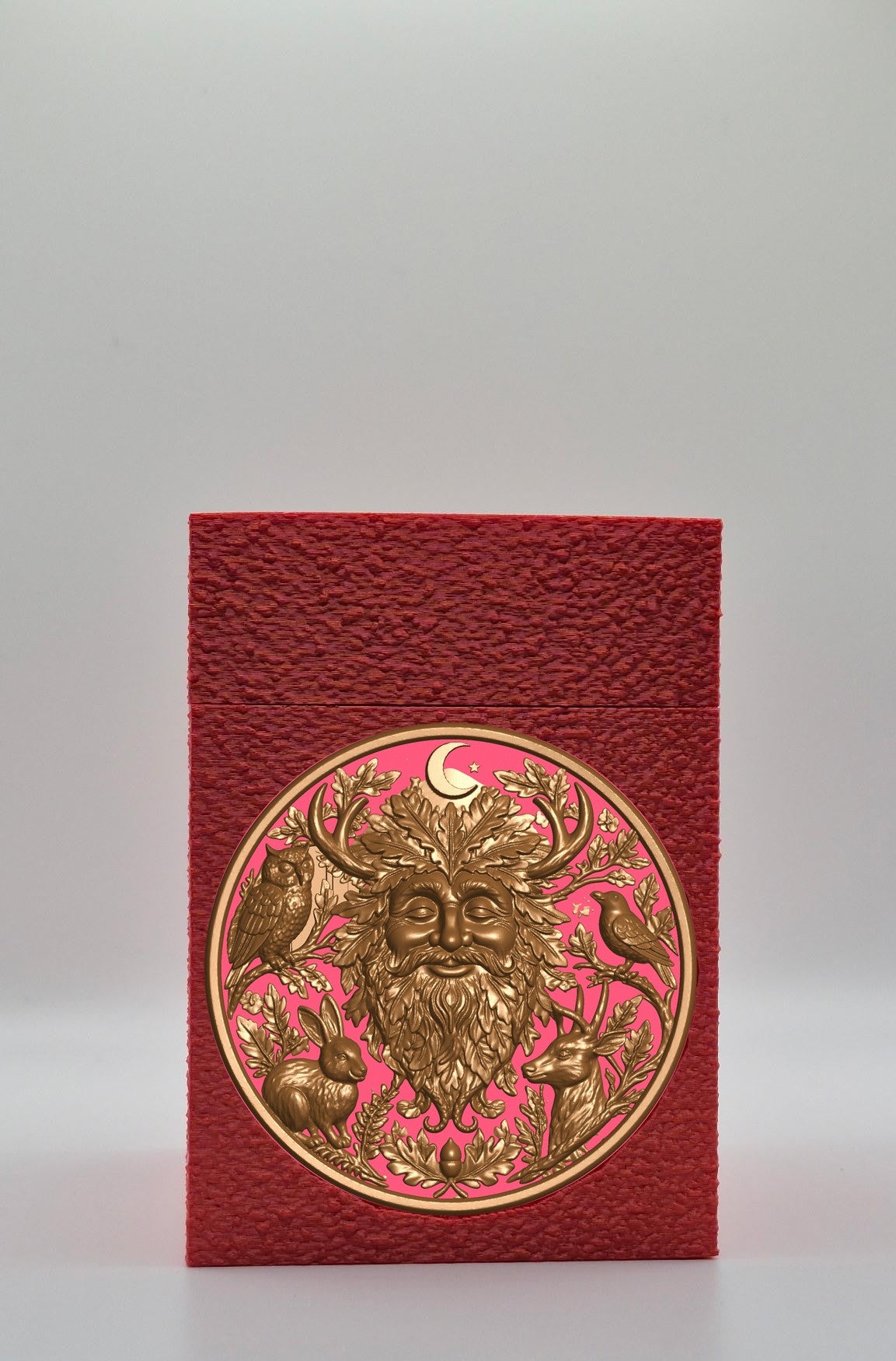 Tree Spirit Card Box — Red