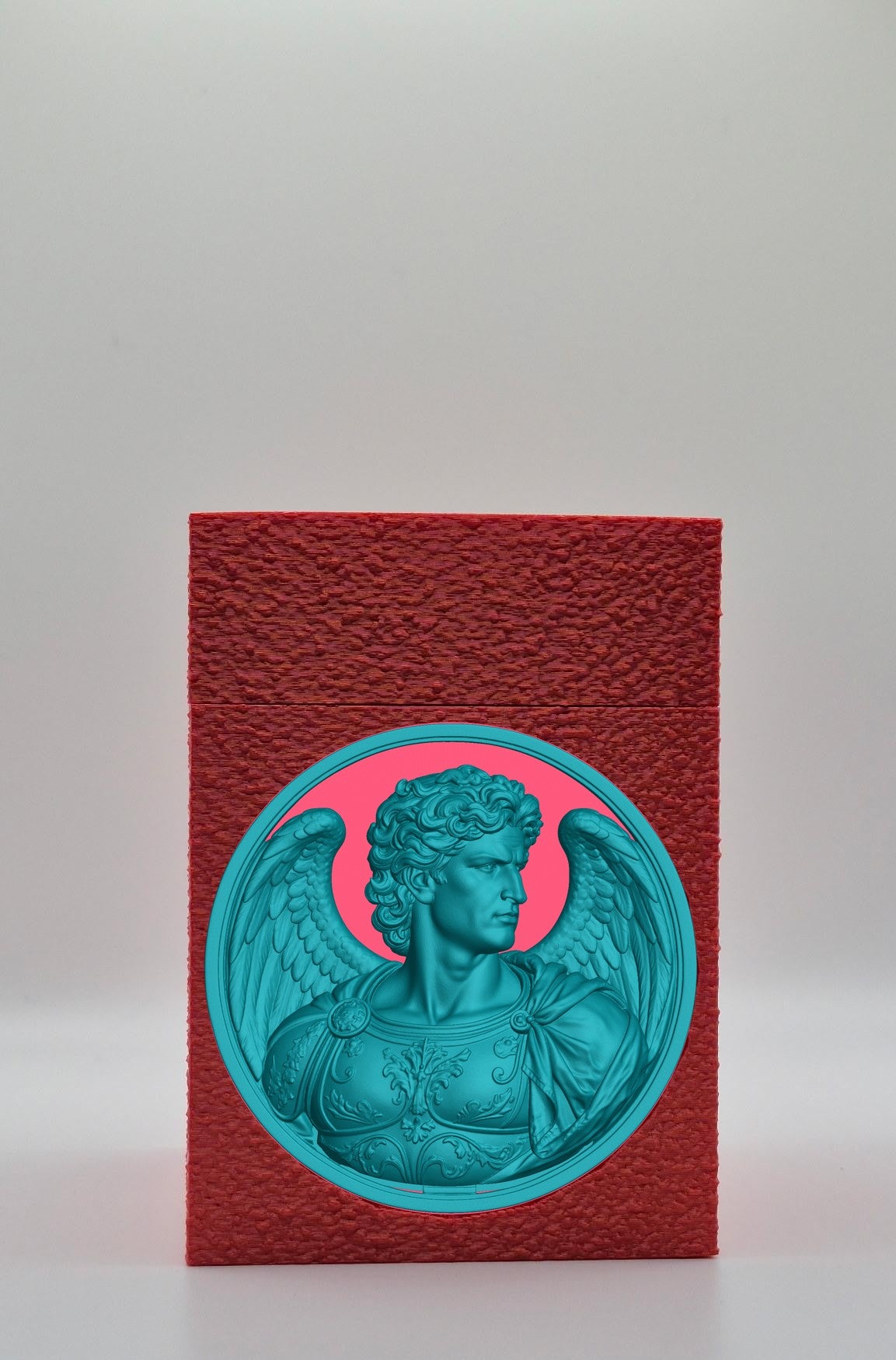 Angel Card Box — Red