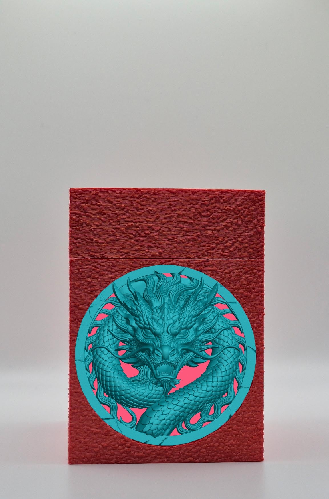 Dragon Card Box — Red