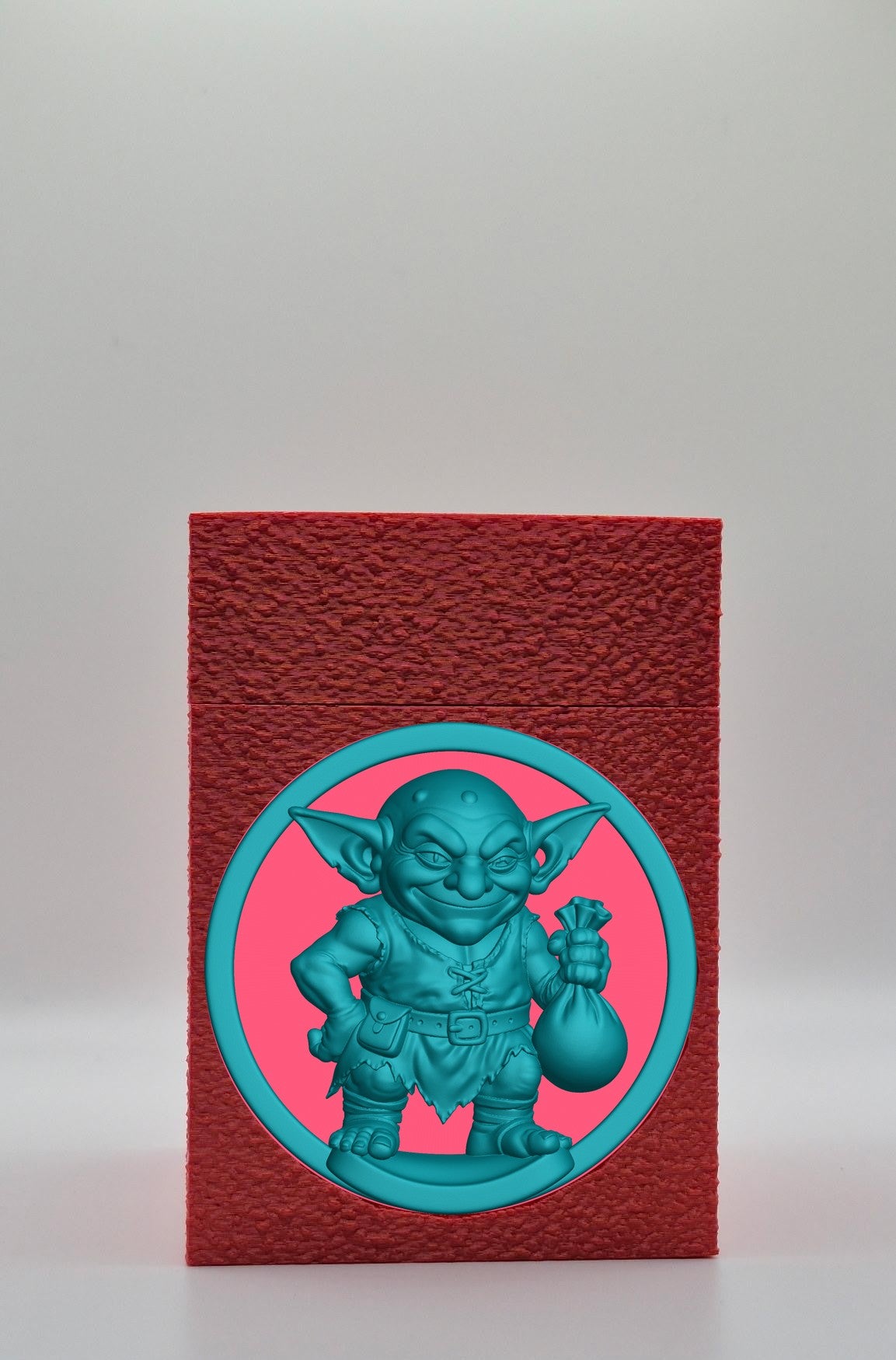 Greedy Goblin Card Box — Red