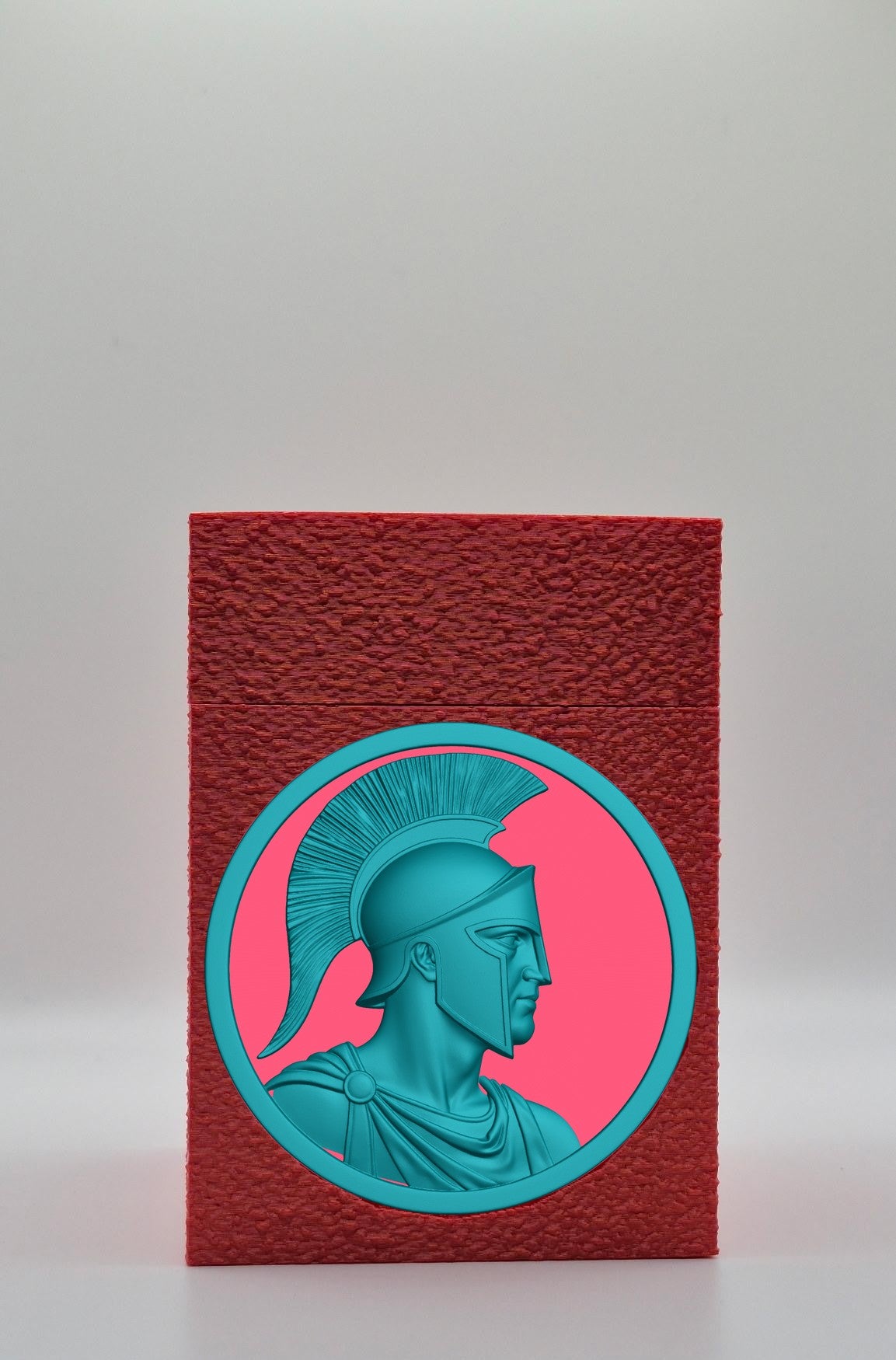 Spartan Card Box — Red