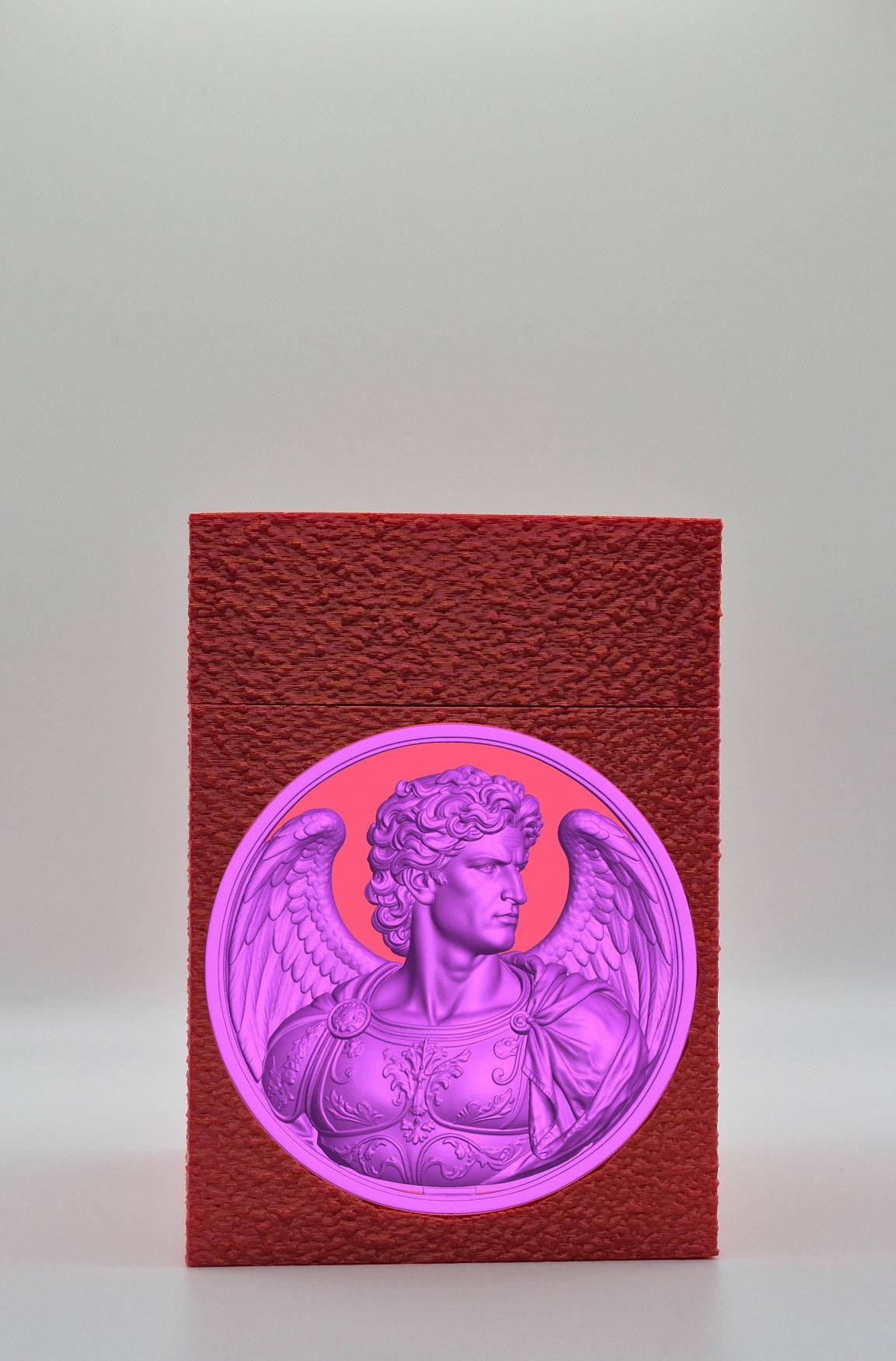 Angel Card Box — Red