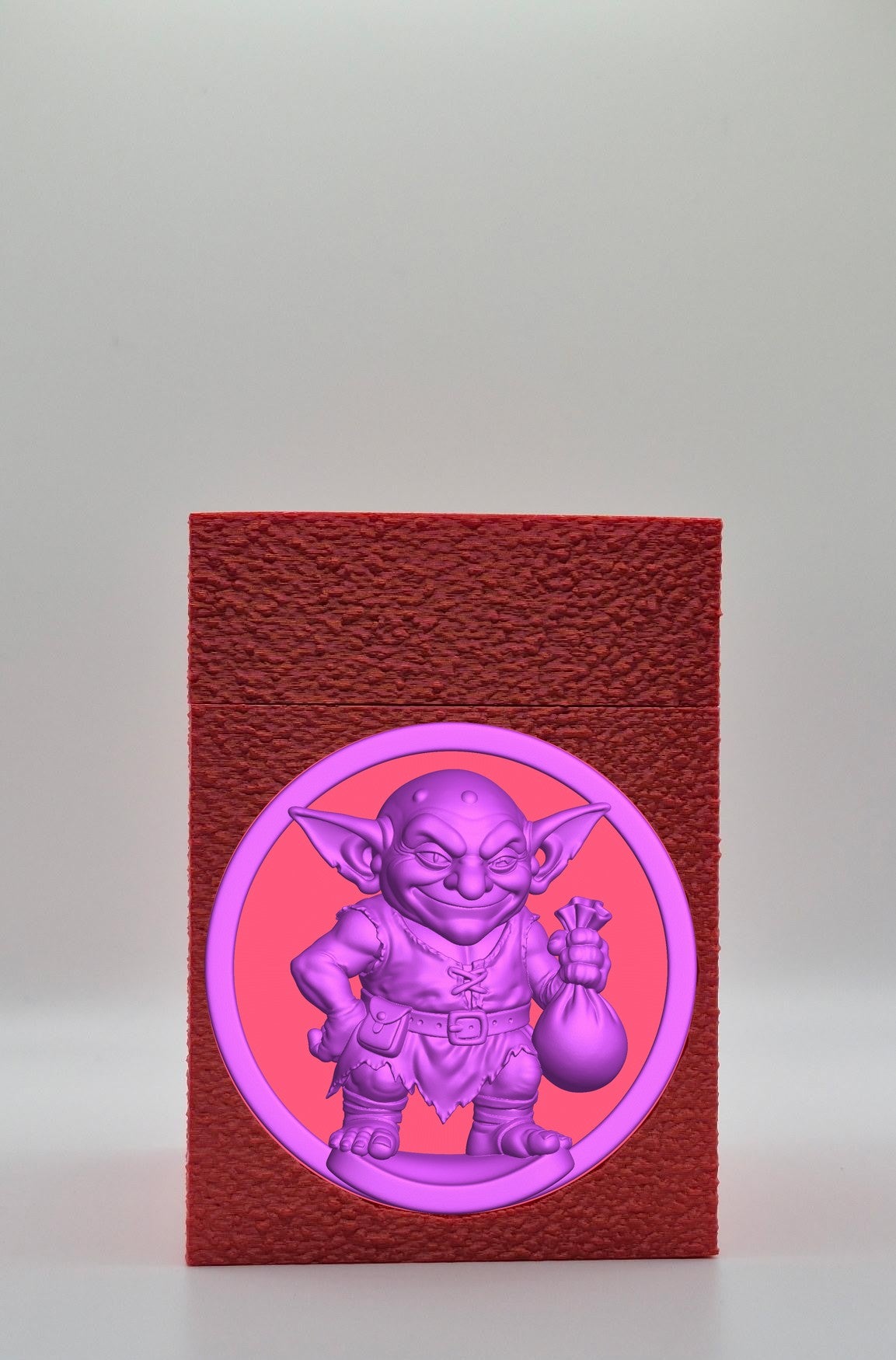 Greedy Goblin Card Box — Red