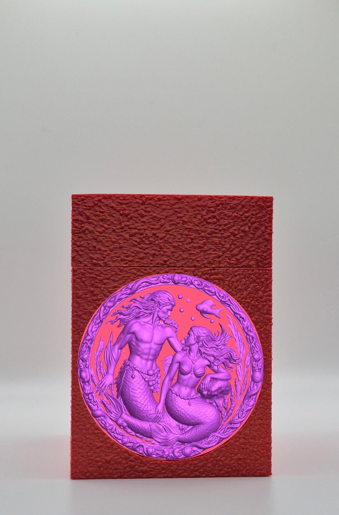 Merfolk Card Box — Red
