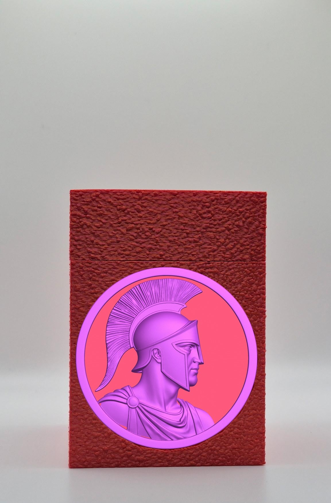 Spartan Card Box — Red
