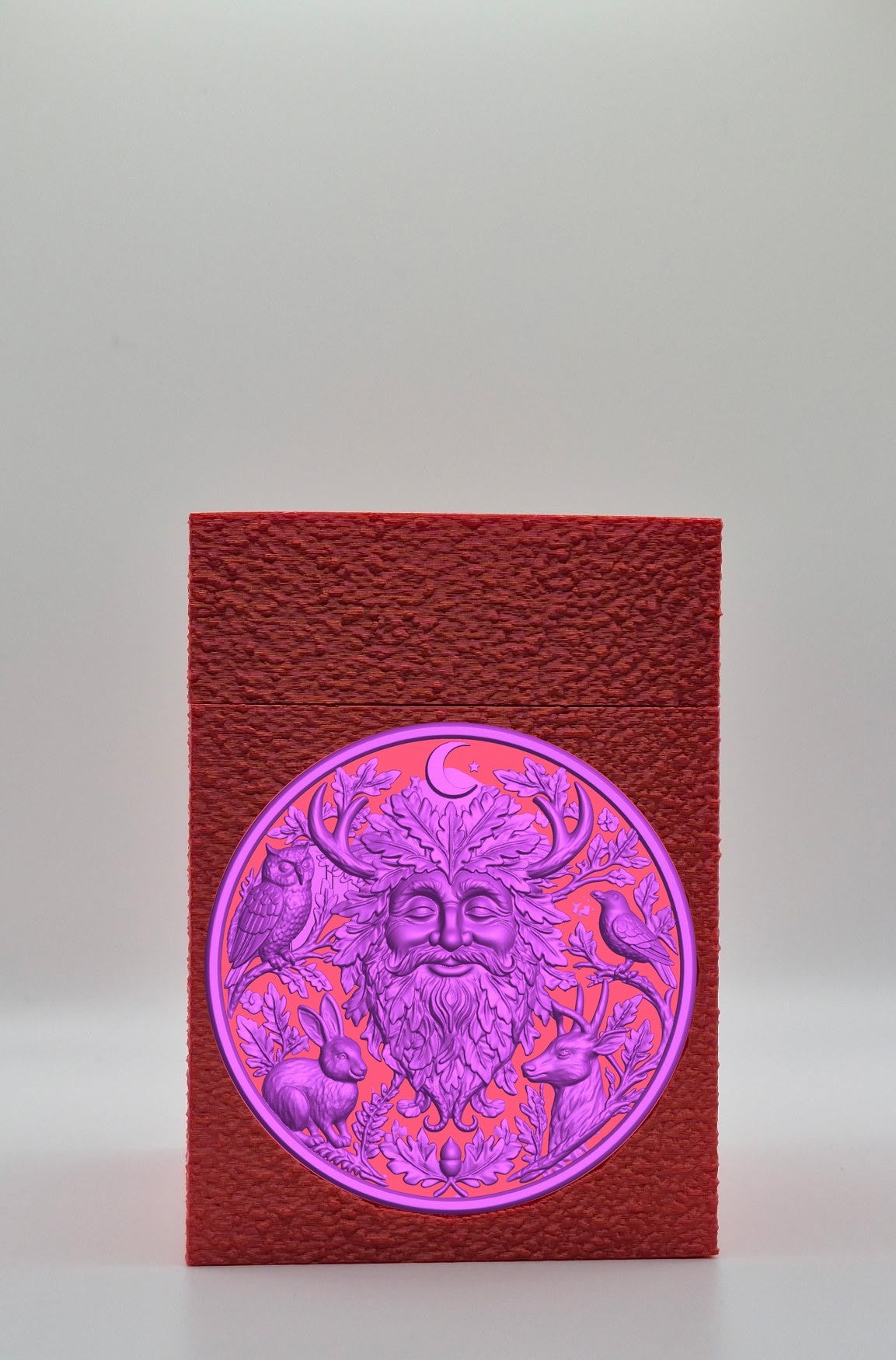 Tree Spirit Card Box — Red