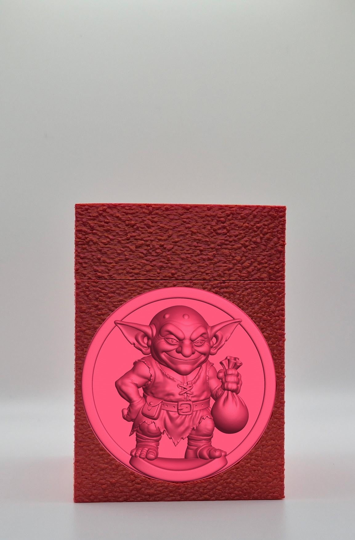 Greedy Goblin Card Box — Red