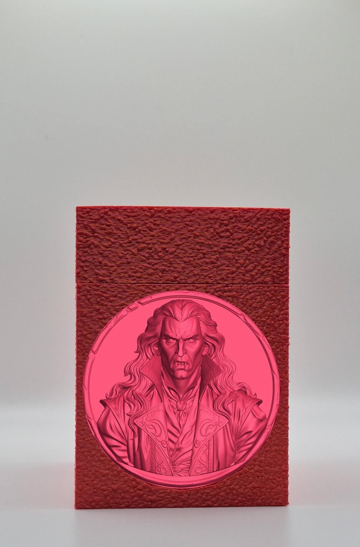 Gothic Vampire Card Box — Red