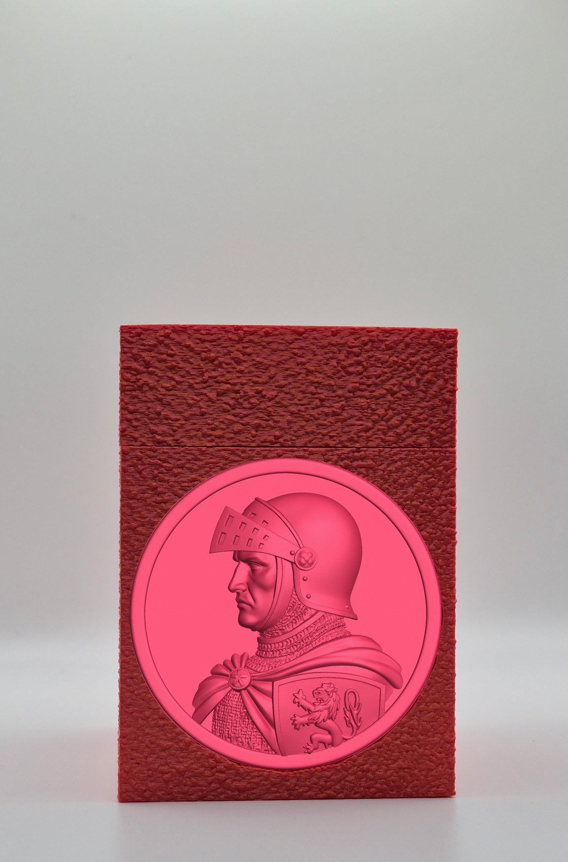 Knight Card Box — Red