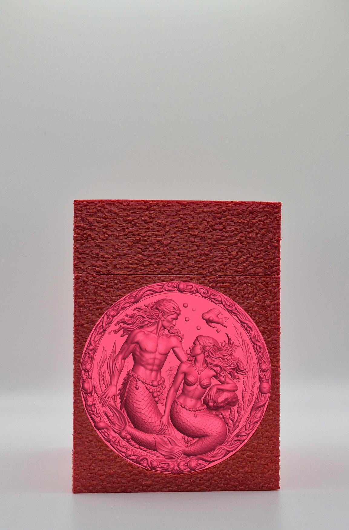 Merfolk Card Box — Red