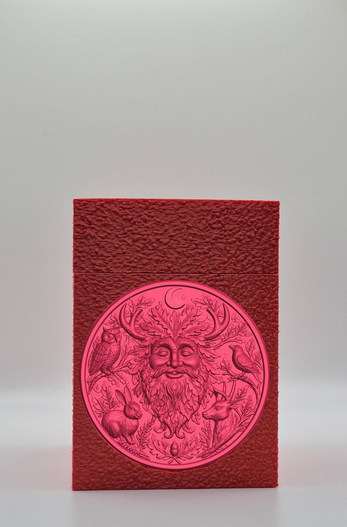 Tree Spirit Card Box — Red