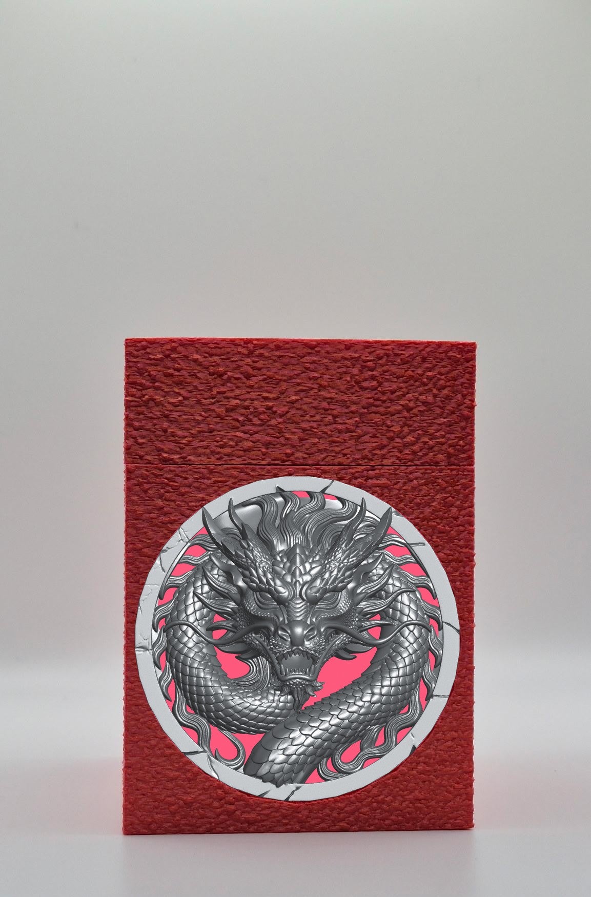Dragon Card Box — Red