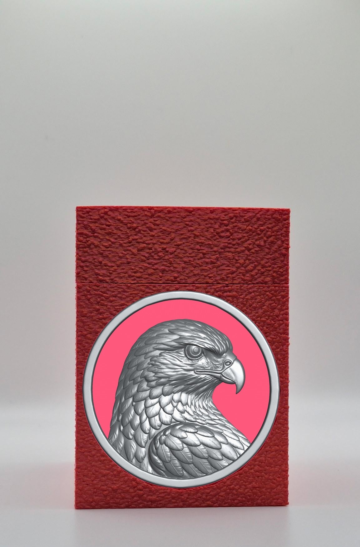 Eagle Card Box — Red