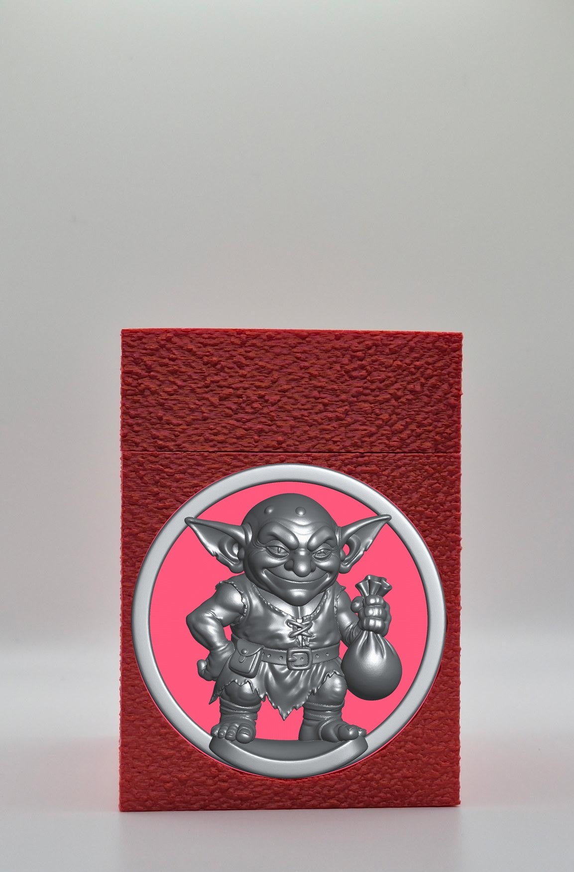 Greedy Goblin Card Box — Red