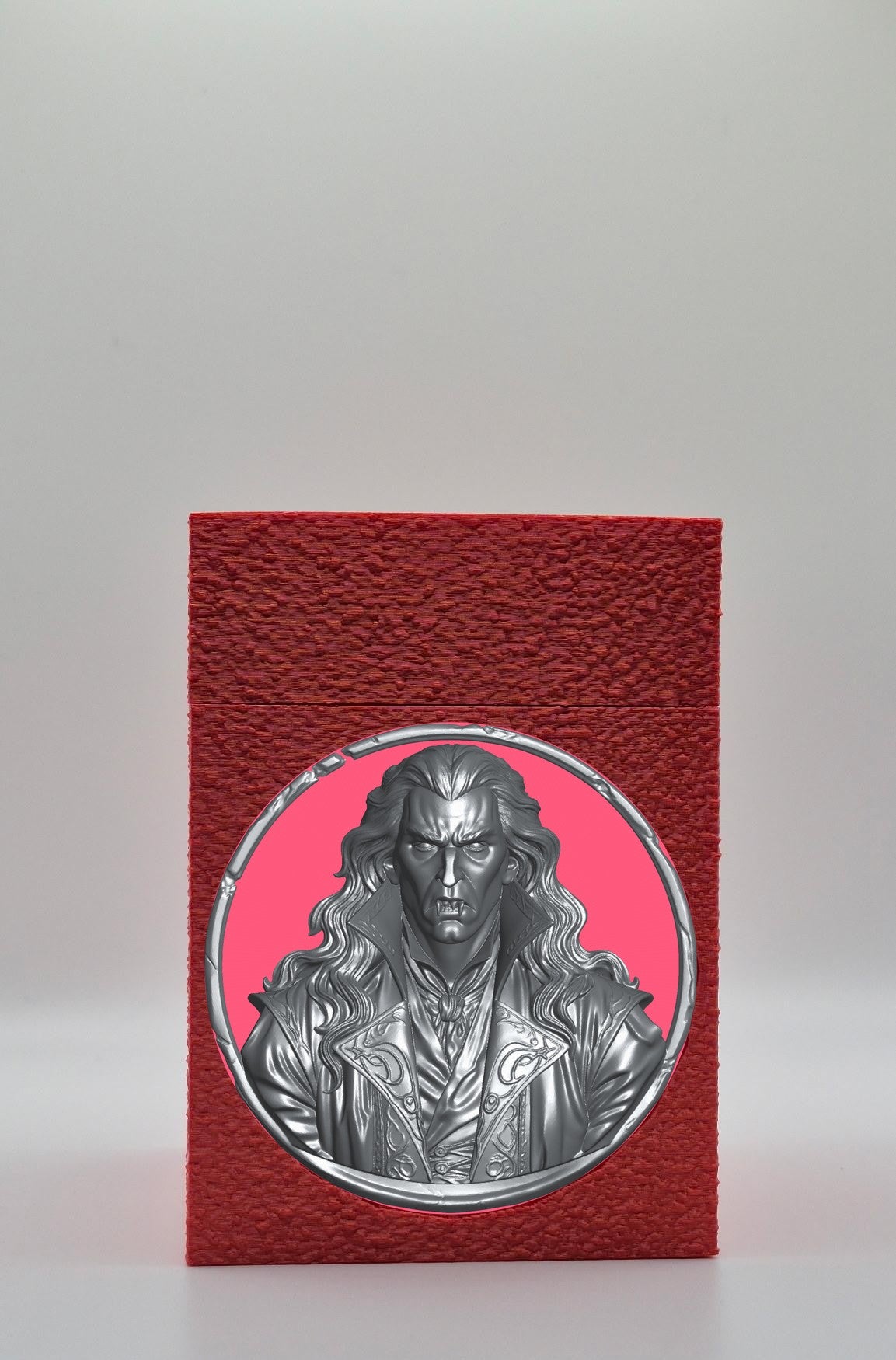 Gothic Vampire Card Box — Red