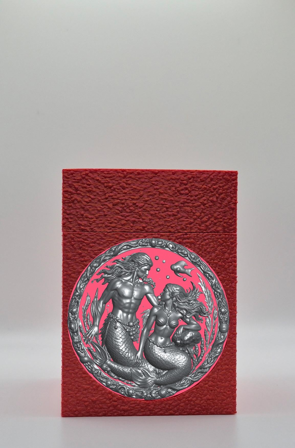 Merfolk Card Box — Red
