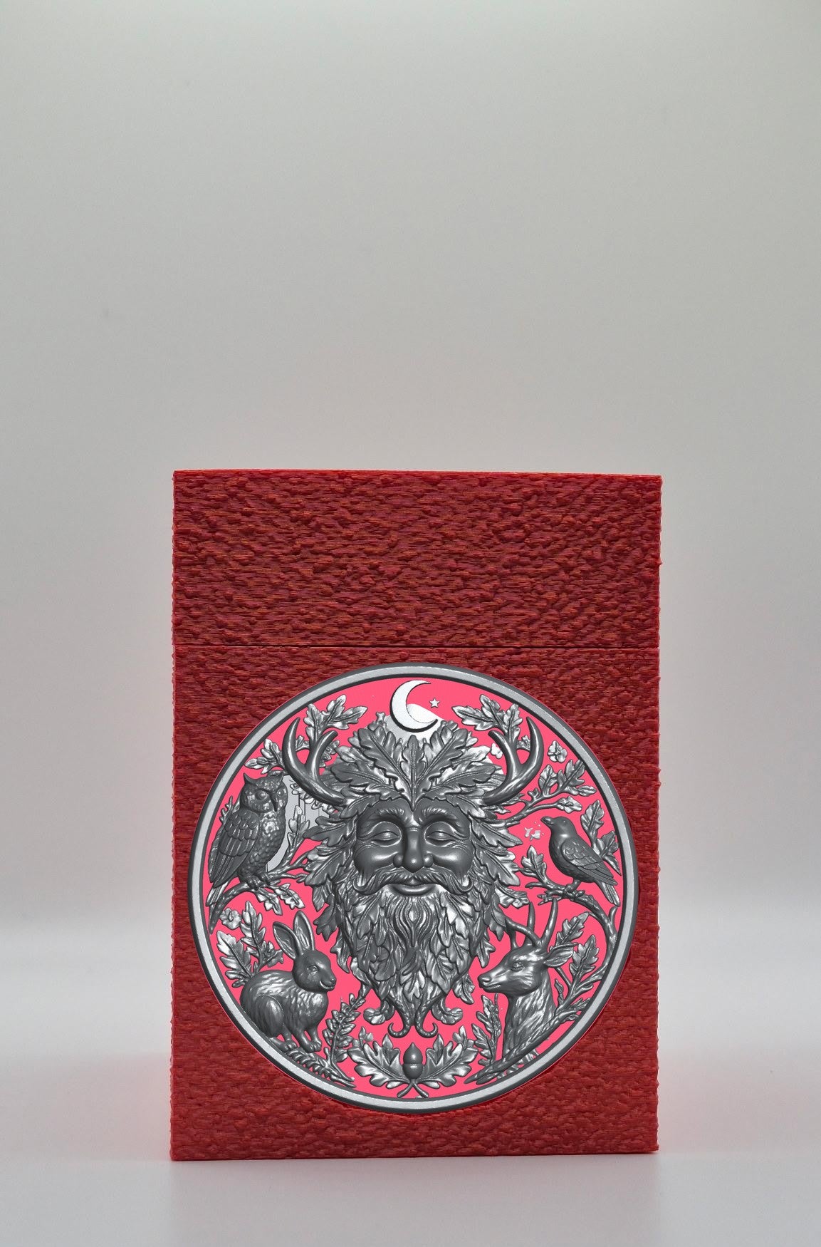 Tree Spirit Card Box — Red