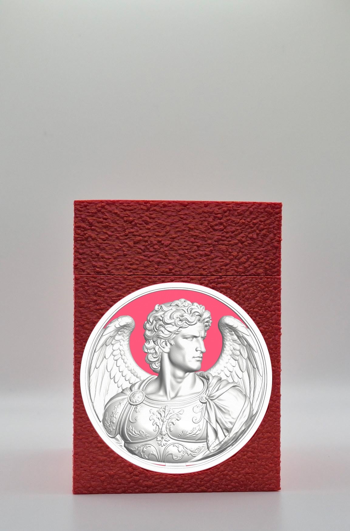 Angel Card Box — Red