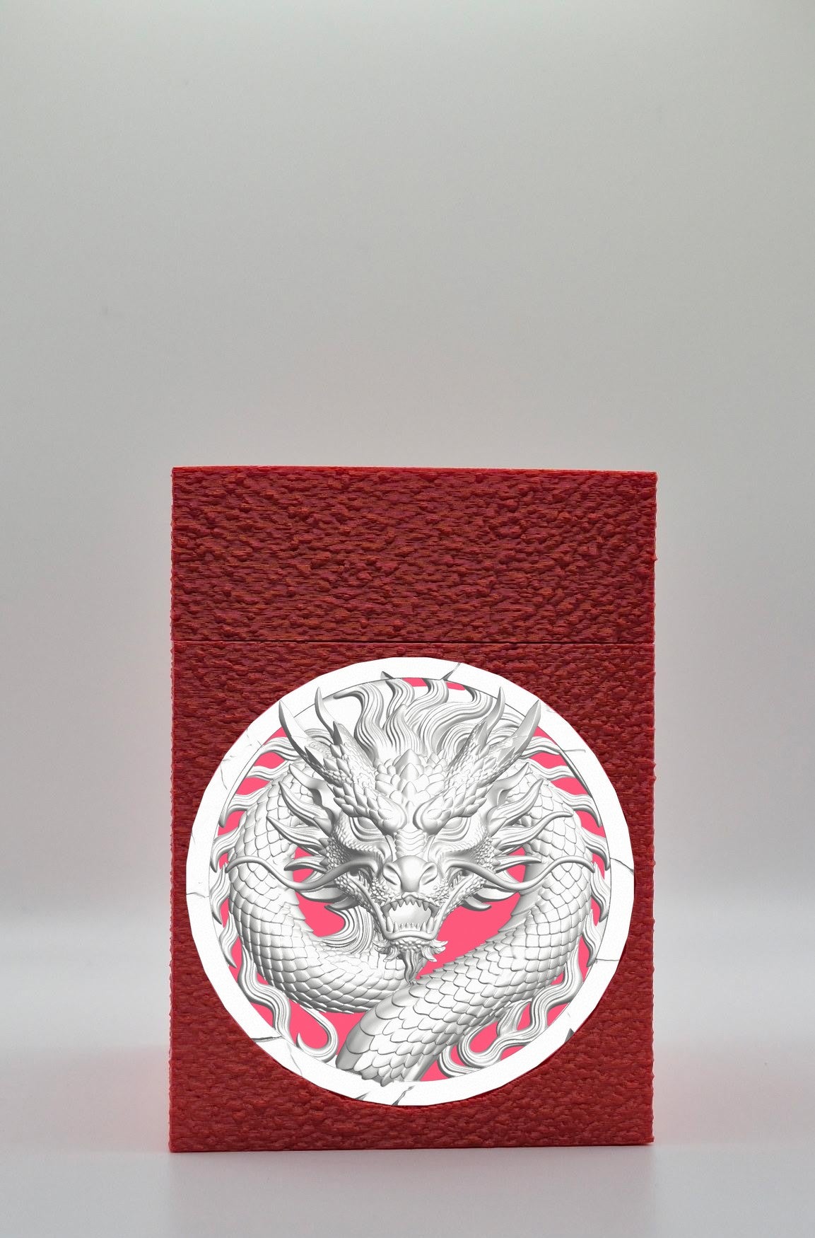 Dragon Card Box — Red