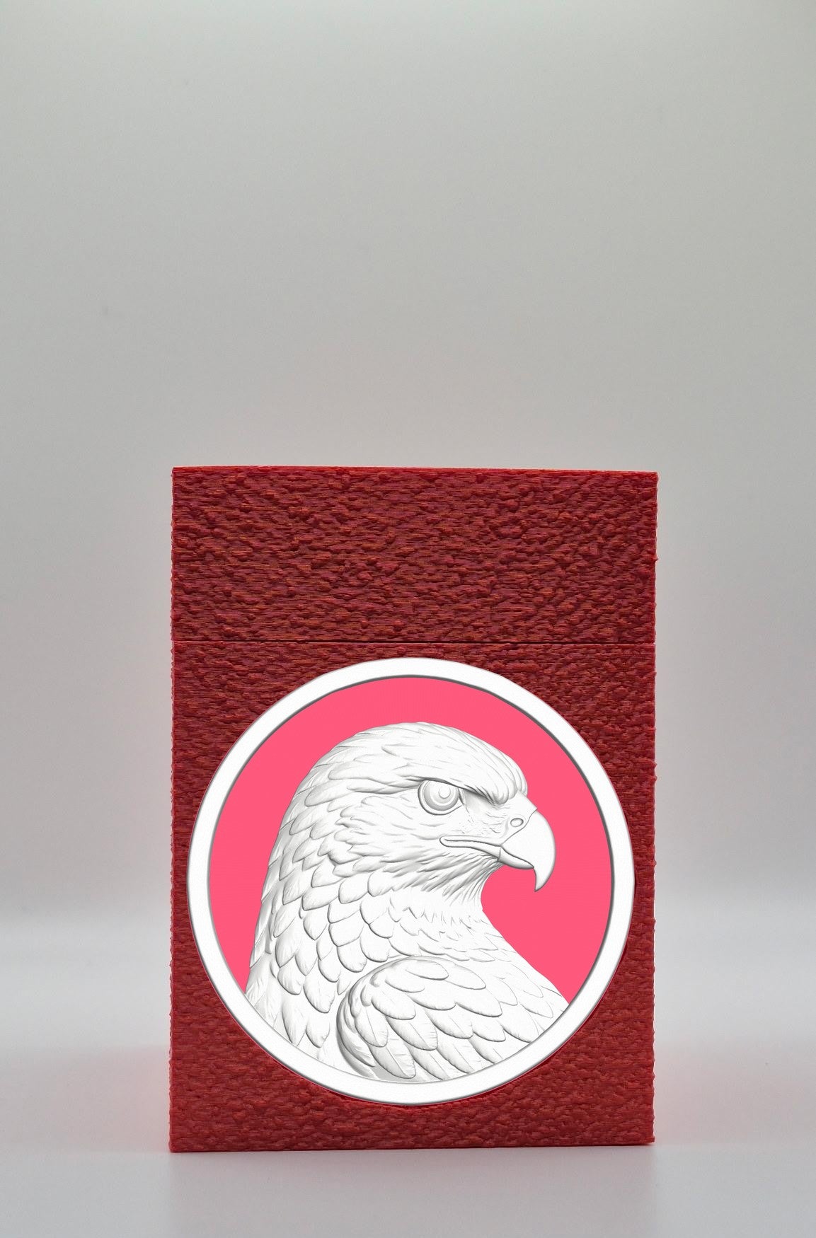 Eagle Card Box — Red