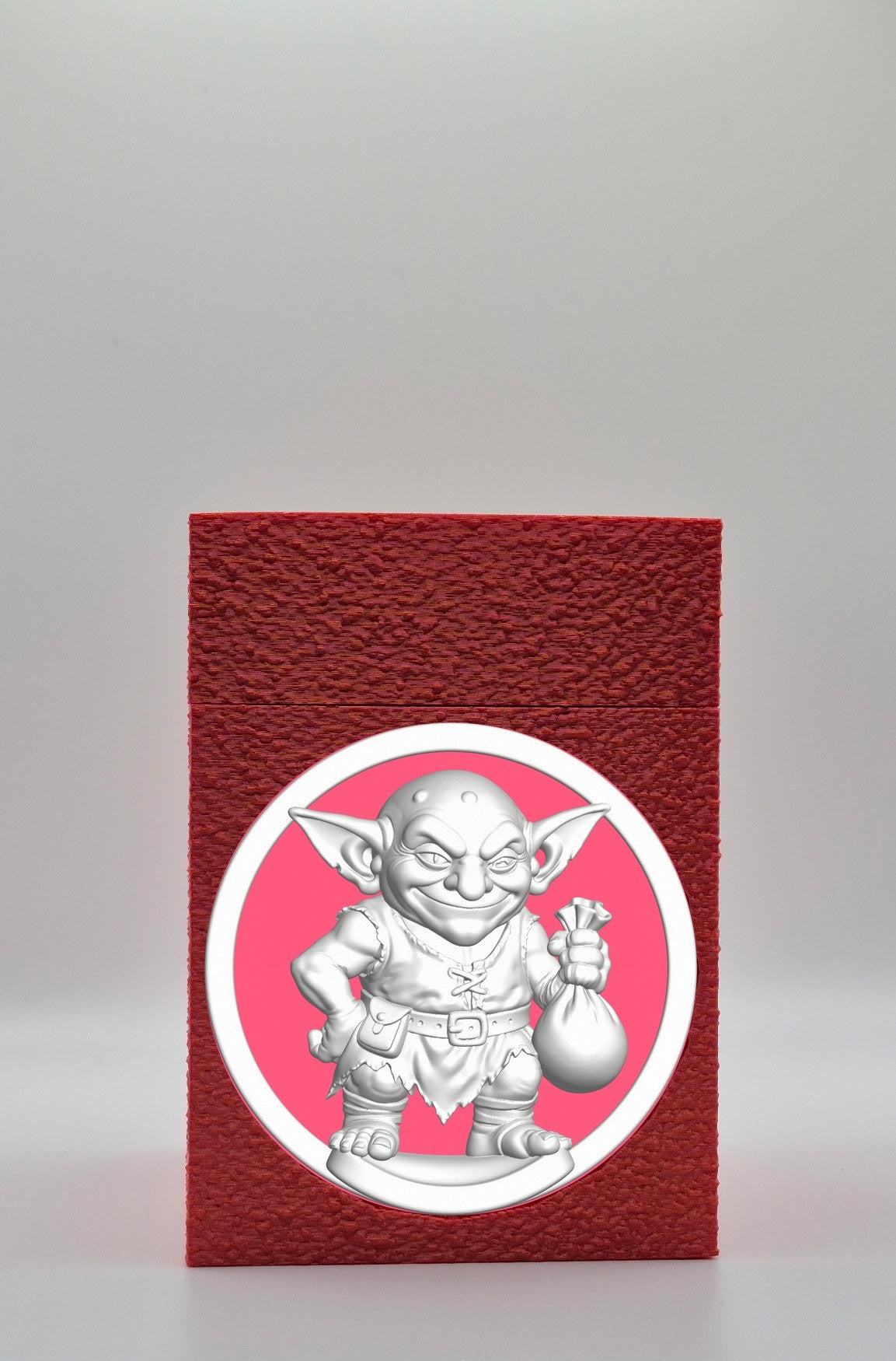 Greedy Goblin Card Box — Red