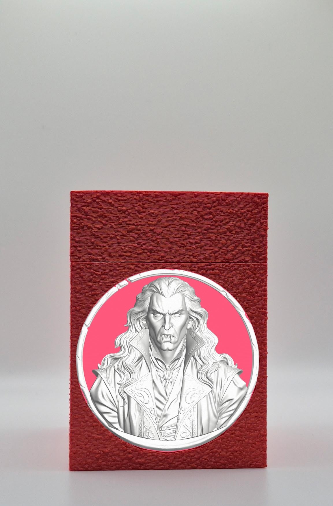 Gothic Vampire Card Box — Red