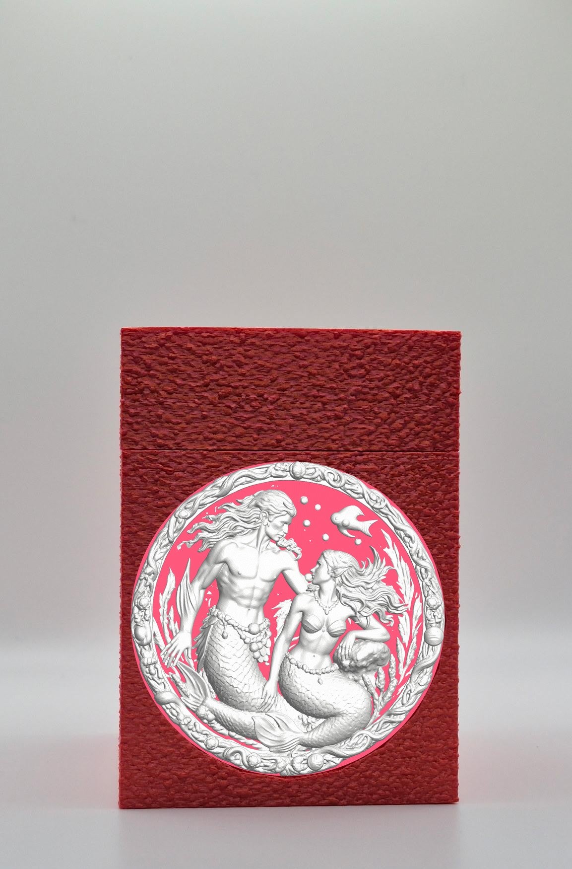 Merfolk Card Box — Red