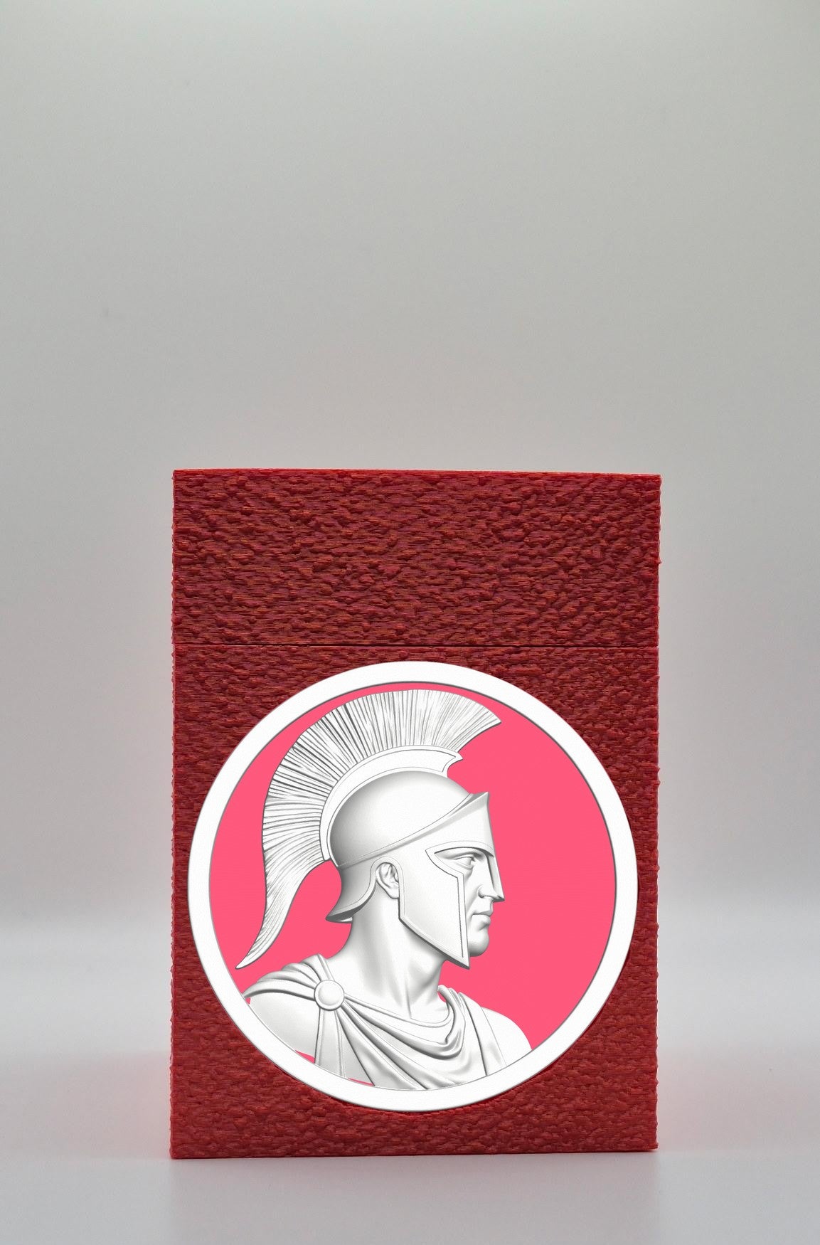 Spartan Card Box — Red