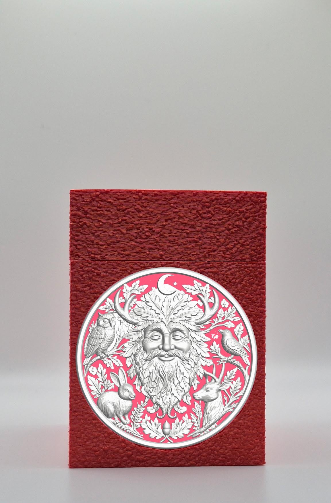 Tree Spirit Card Box — Red