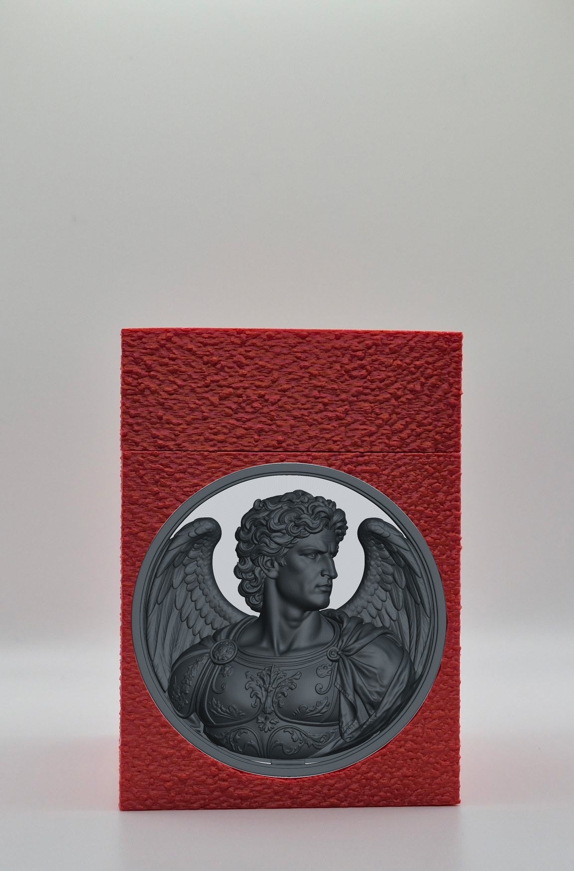 Angel Card Box — Red
