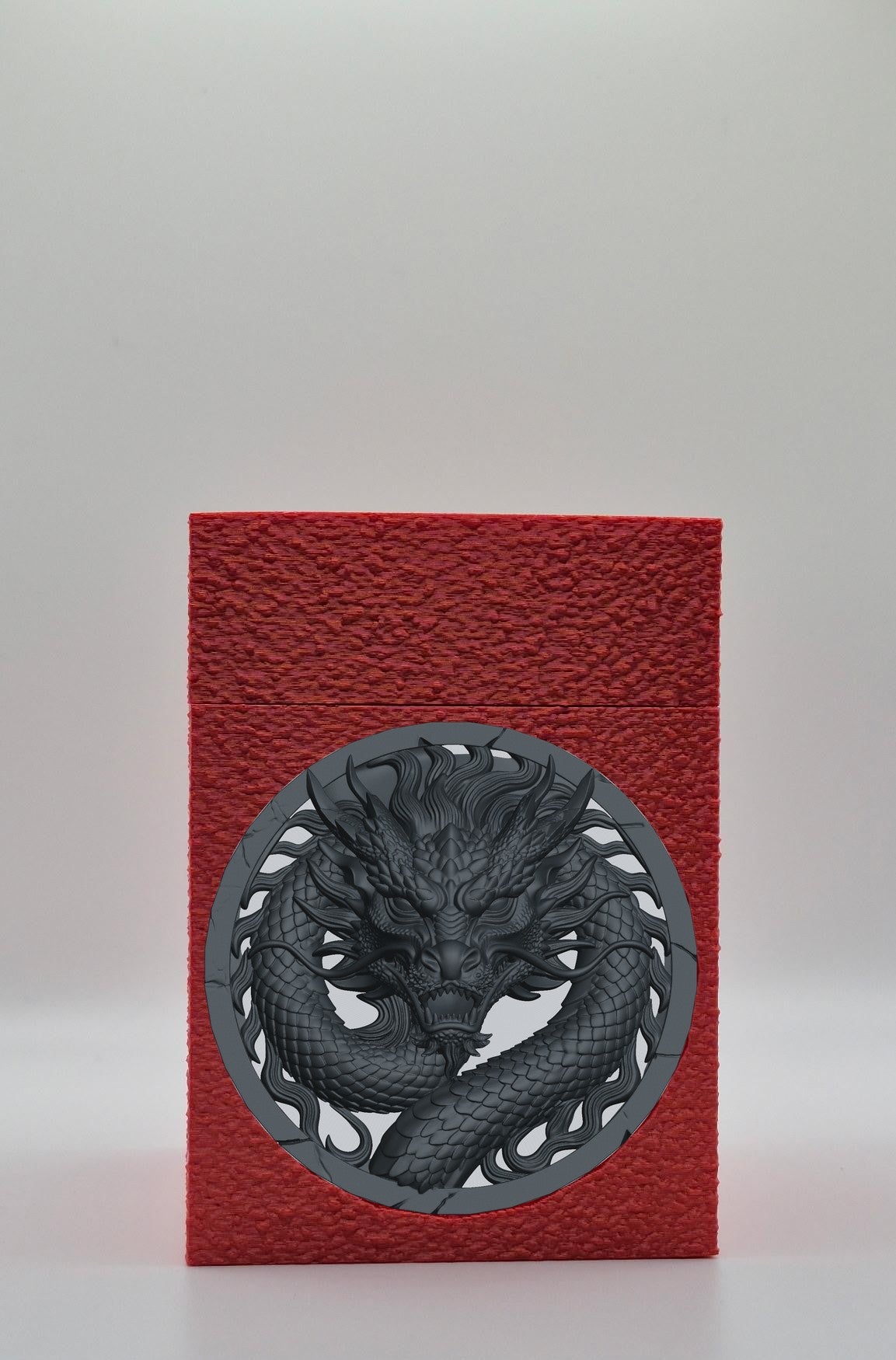 Dragon Card Box — Red