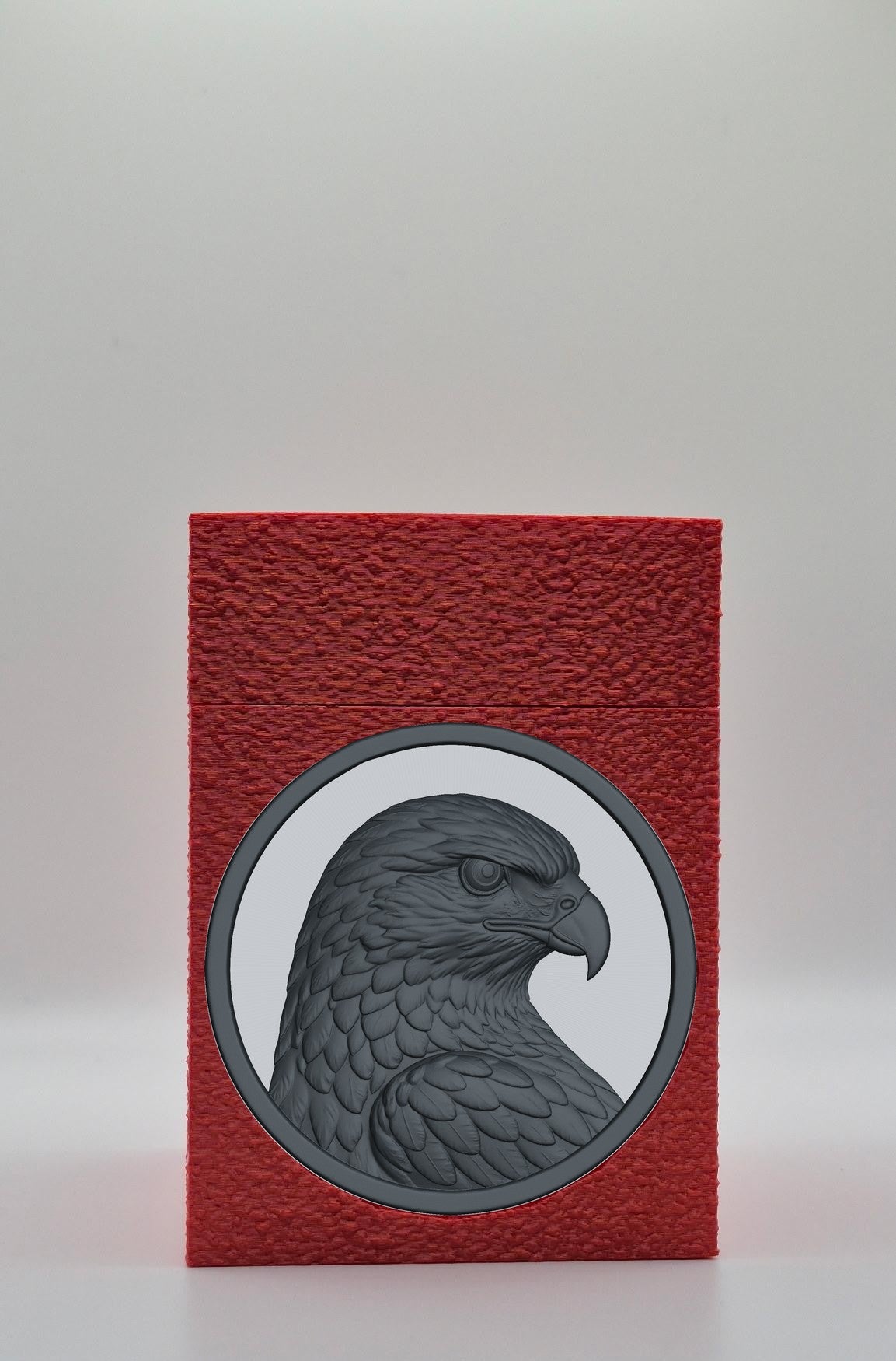 Eagle Card Box — Red