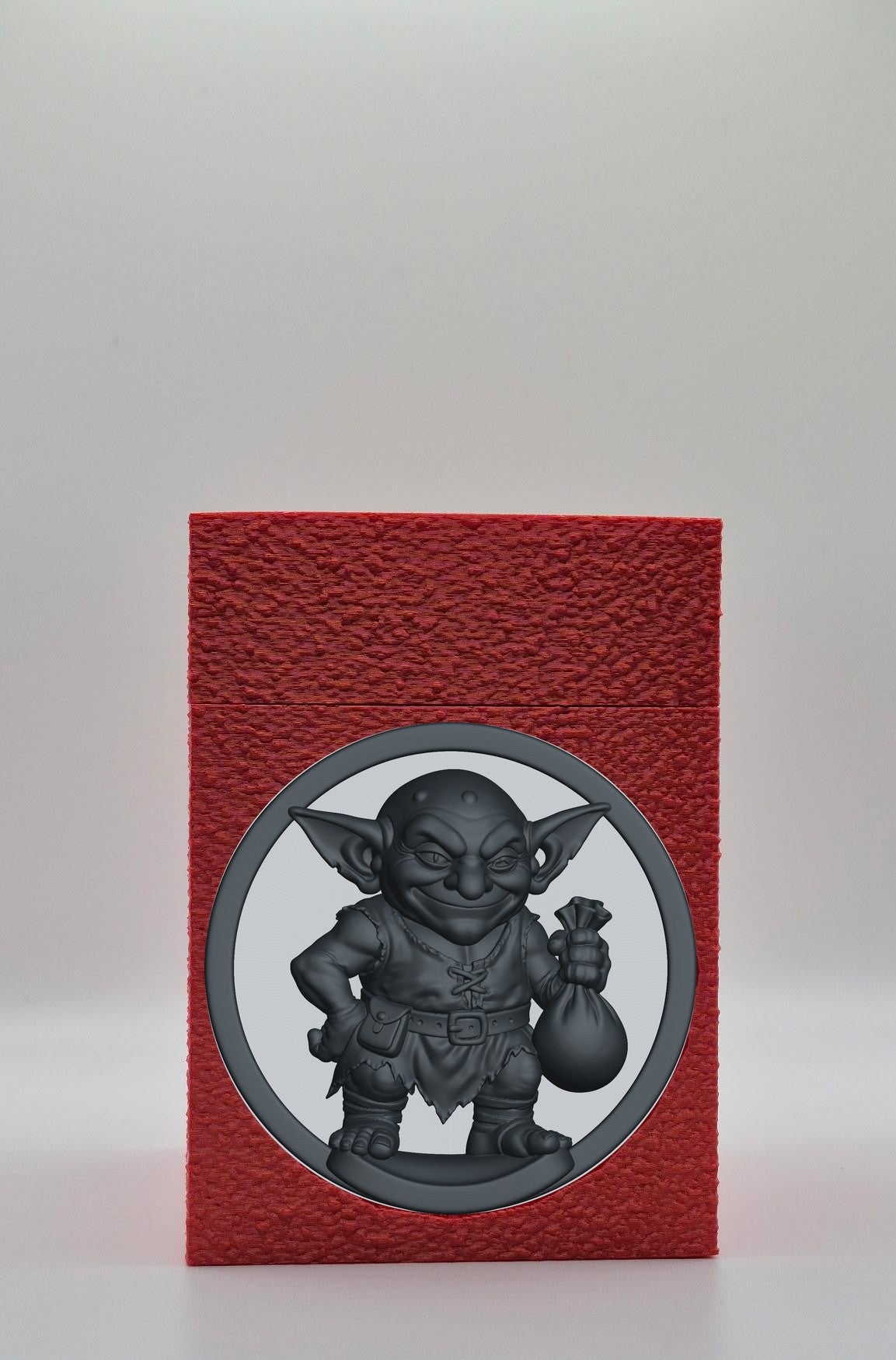 Greedy Goblin Card Box — Red