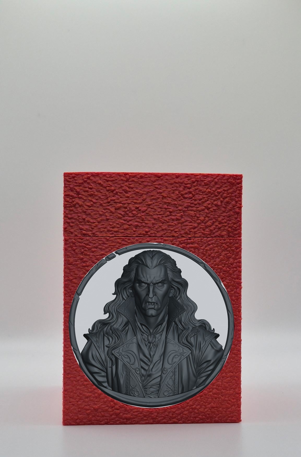 Gothic Vampire Card Box — Red
