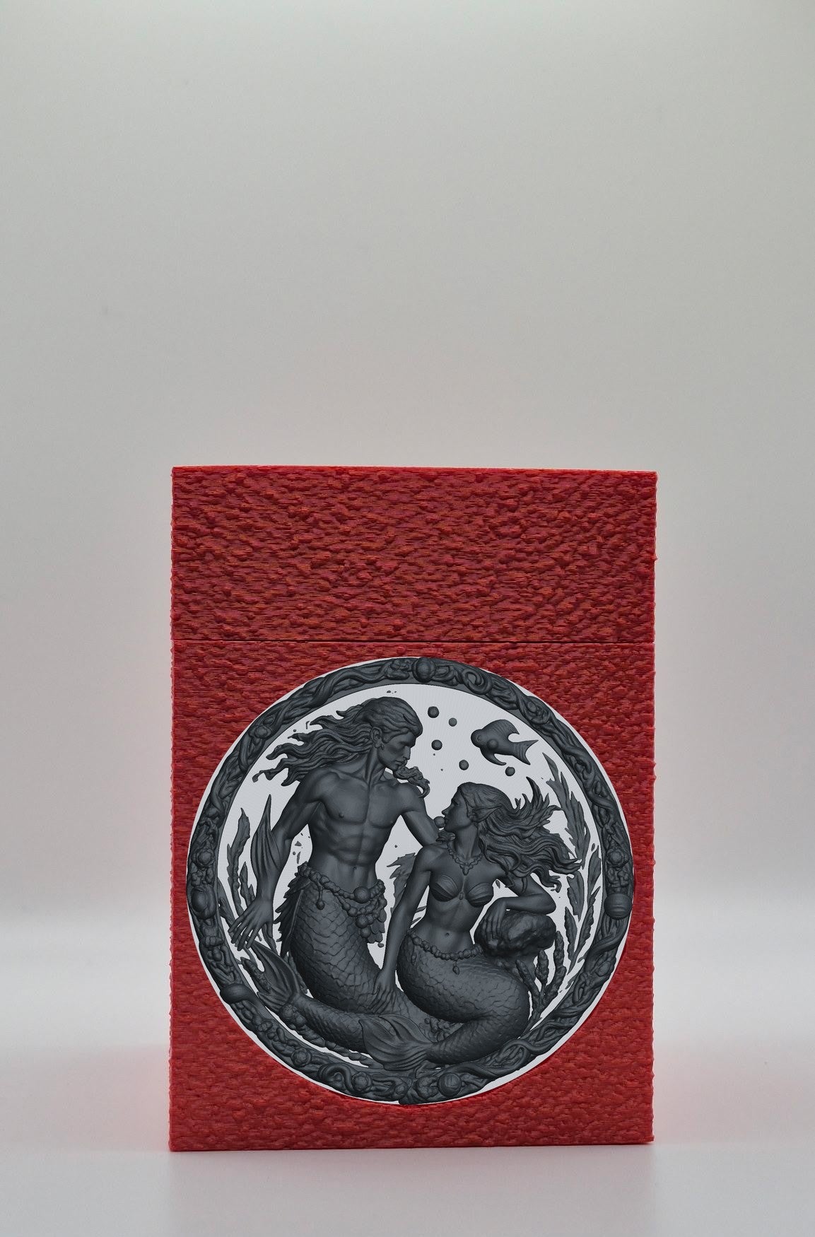 Merfolk Card Box — Red