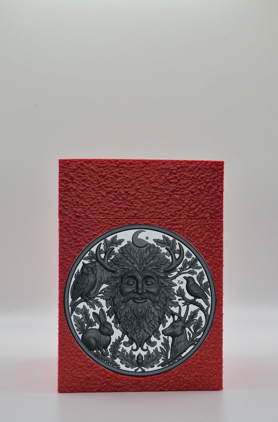 Tree Spirit Card Box — Red