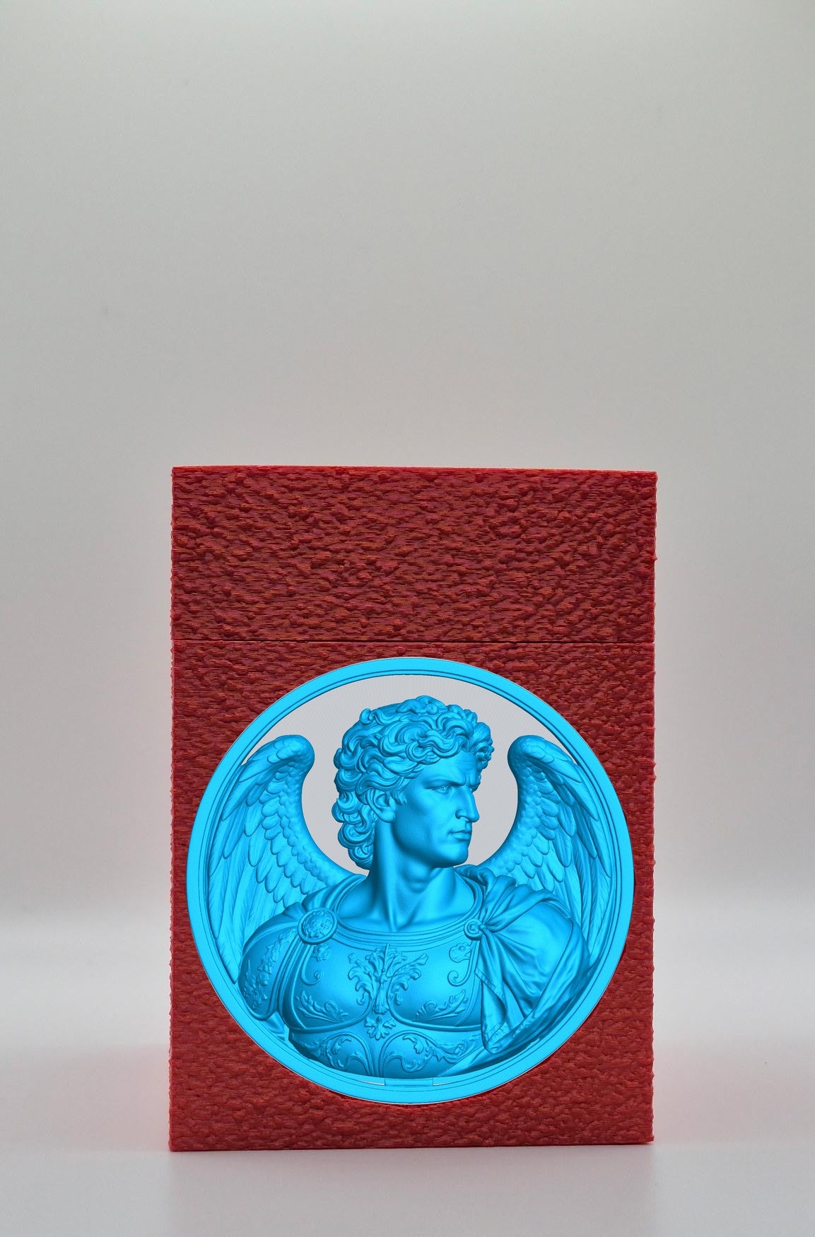 Angel Card Box — Red