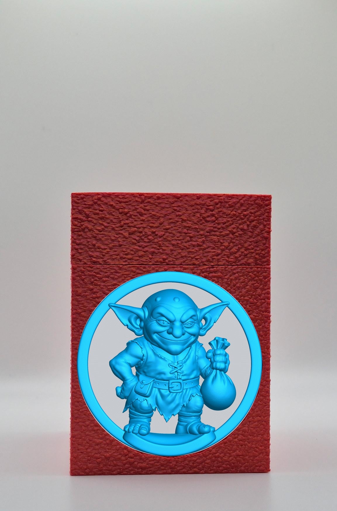 Greedy Goblin Card Box — Red