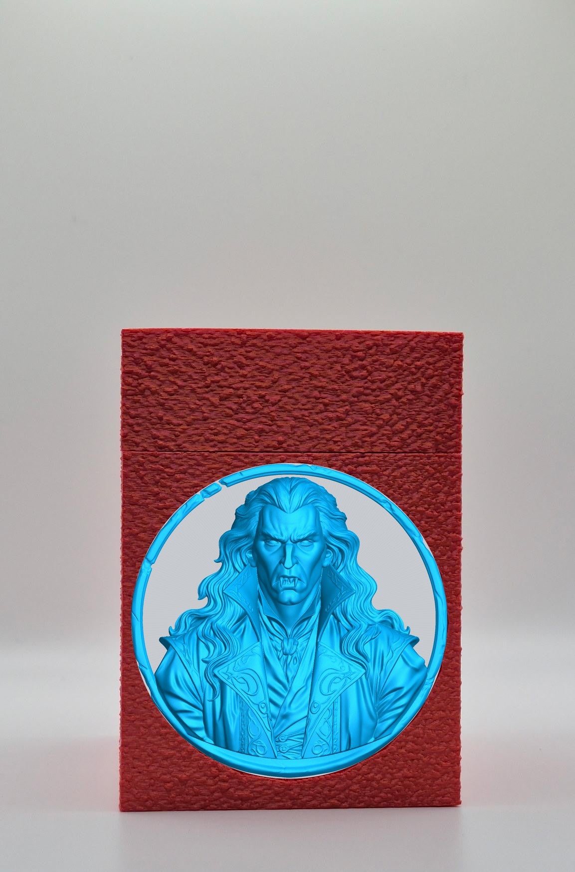 Gothic Vampire Card Box — Red