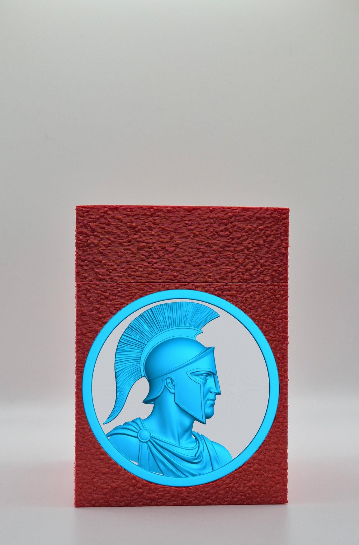 Spartan Card Box — Red