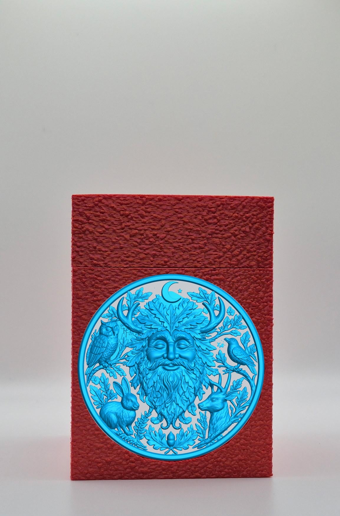 Tree Spirit Card Box — Red