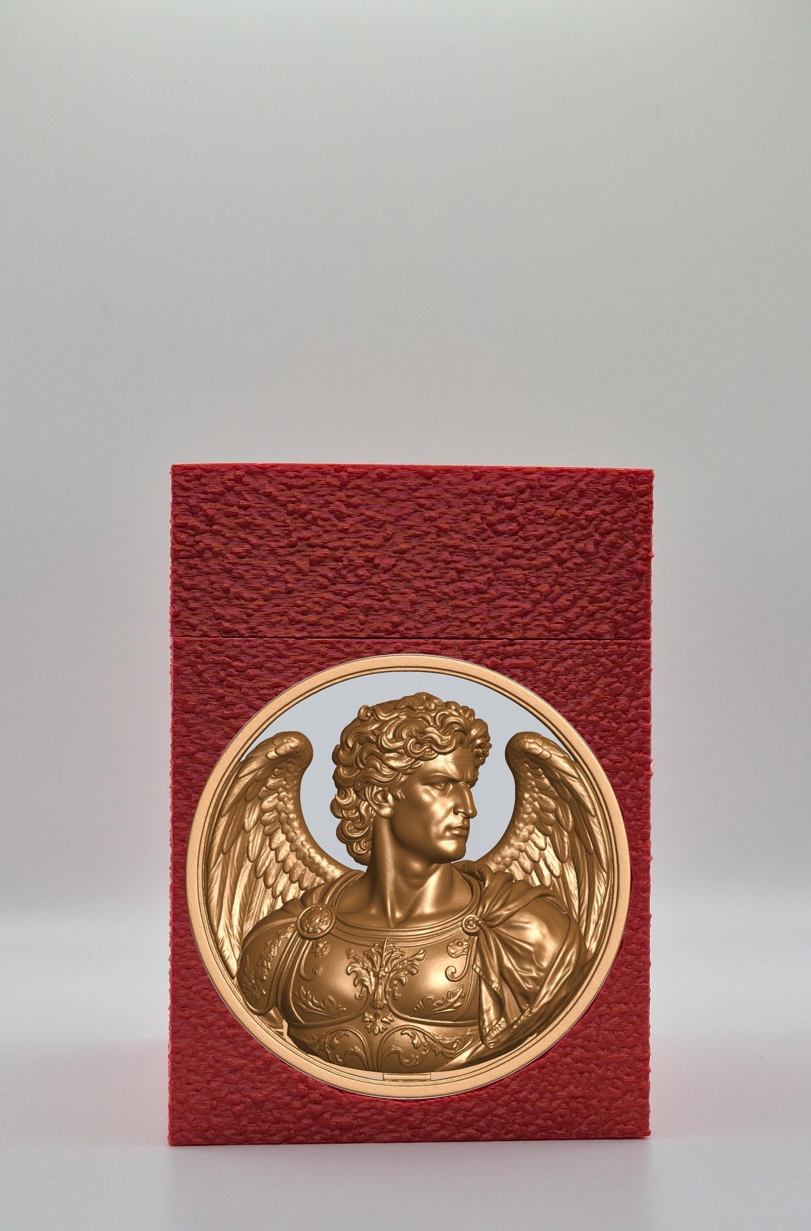 Angel Card Box — Red