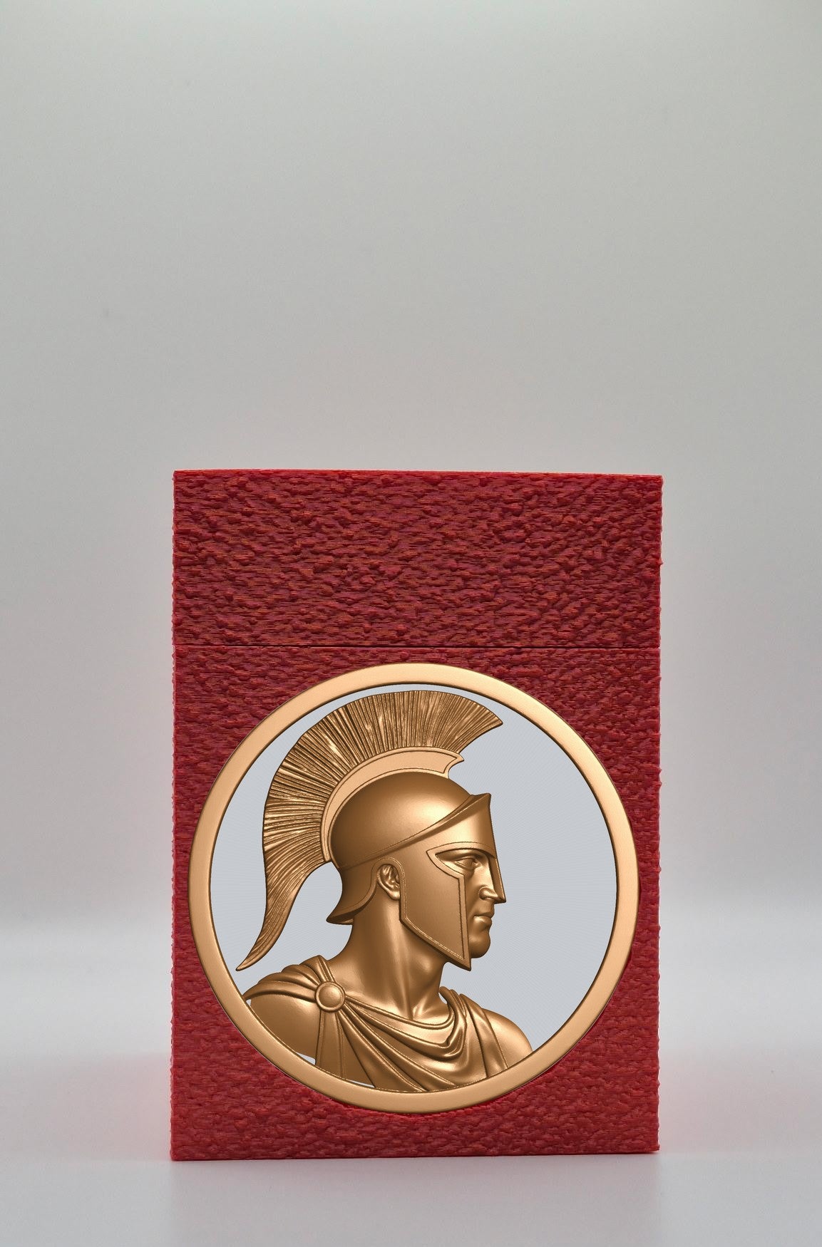 Spartan Card Box — Red
