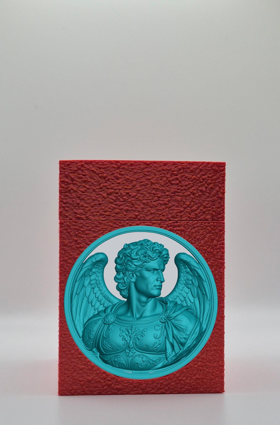 Angel Card Box — Red