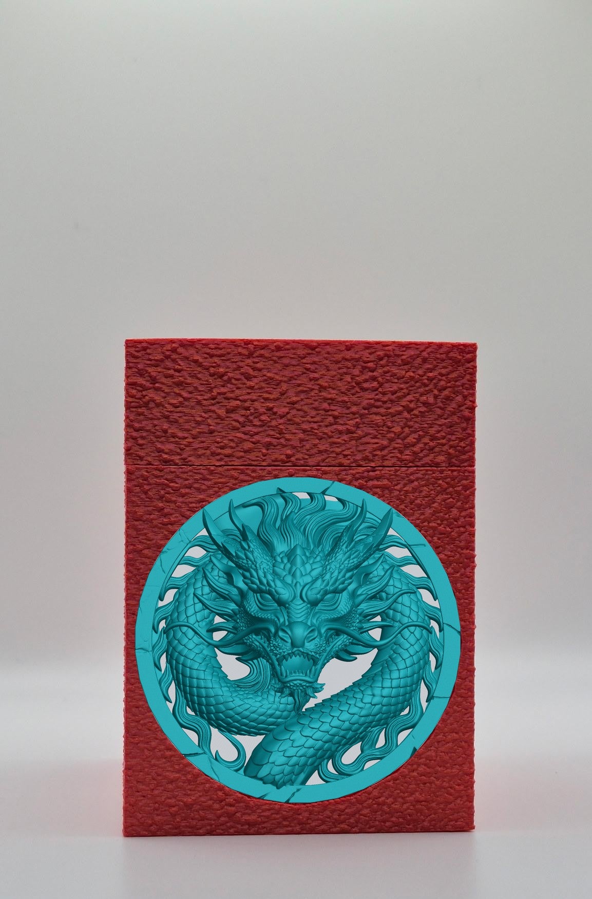 Dragon Card Box — Red