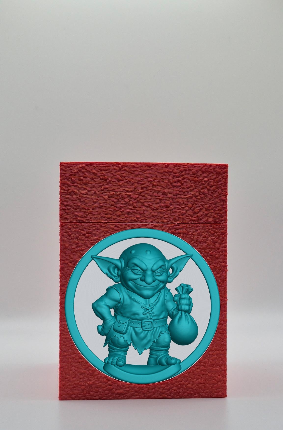 Greedy Goblin Card Box — Red